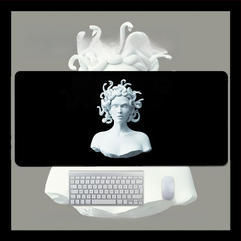 Gamer íróasztal alátét, természetes gumi, csúszásmentes, hőátviteles nyomtatás, logó testreszabás