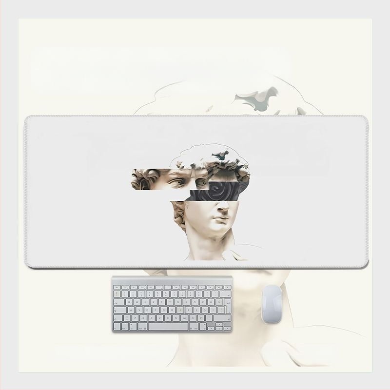 Gamer íróasztal alátét, természetes gumi, csúszásmentes, hőátviteles nyomtatás, logó testreszabás