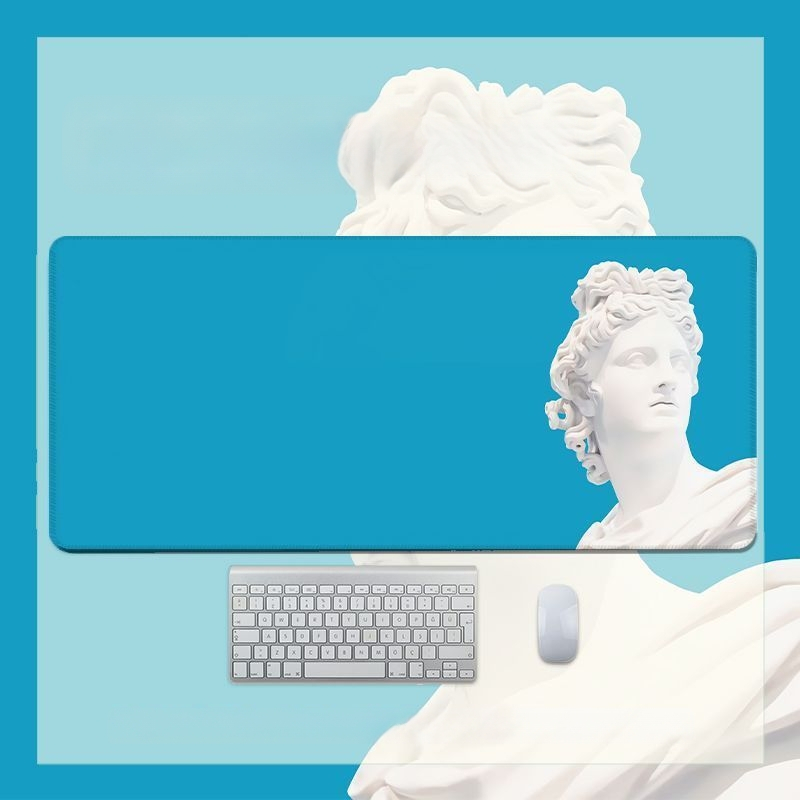 Gamer íróasztal alátét, természetes gumi, csúszásmentes, hőátviteles nyomtatás, logó testreszabás