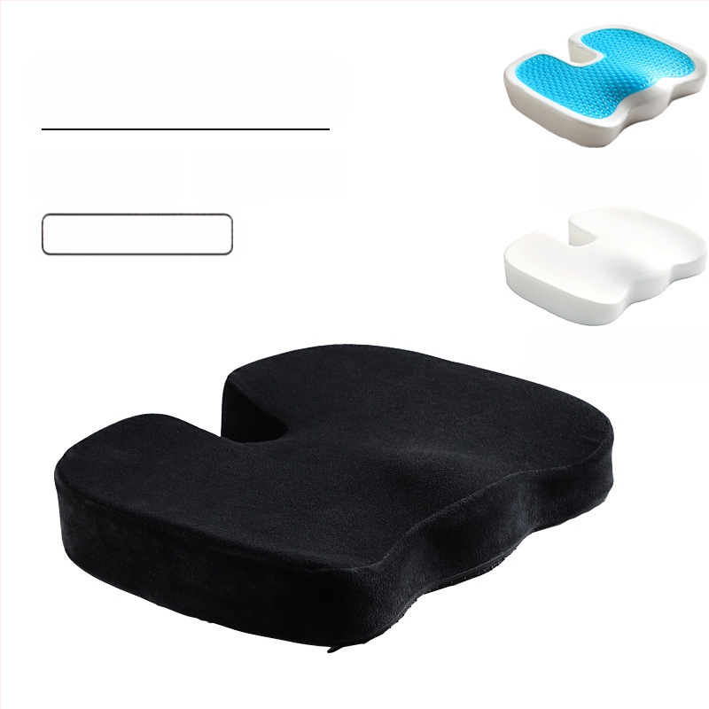 Μαξιλάρι από αφρό μνήμης με εκτυπωμένο λογότυπο για αυτοκίνητο και γραφείο, αργή επαναφορά, πολυεστερική ίνα, δυνατή παραμετροποίηση