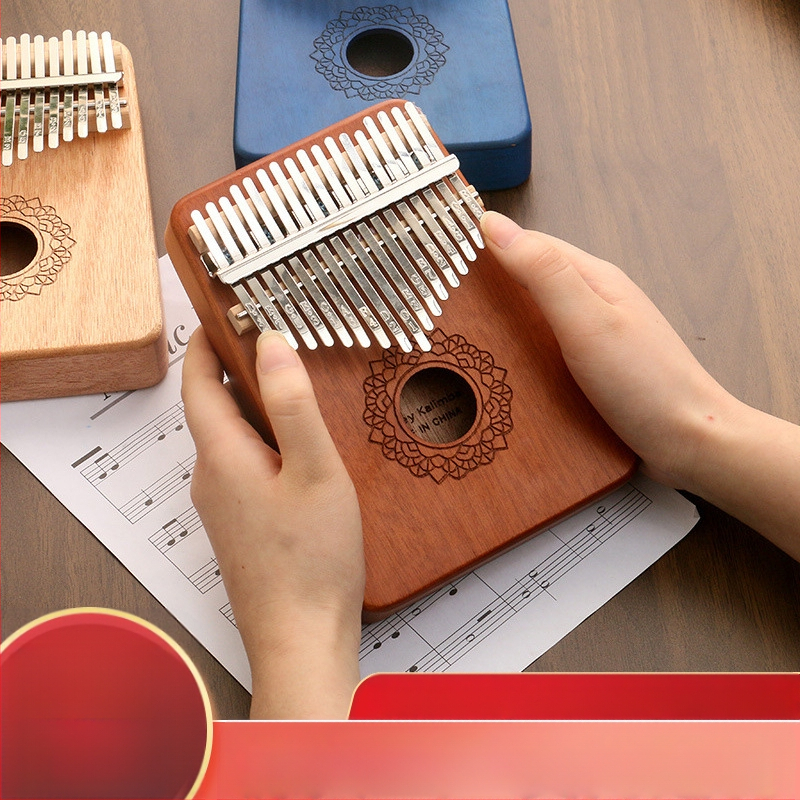 Jiada Kalimba, pian pentru degete, 17 tonuri, 11×18×3.3 cm