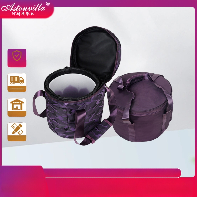 Μοντέλο F-87: Φορητή τσάντα για μουσικά όργανα για κρυστάλλινα μπολ – Υλικό πολυεστέρα-βαμβάκι, Θήκη αποθήκευσης για μουσικοθεραπεία