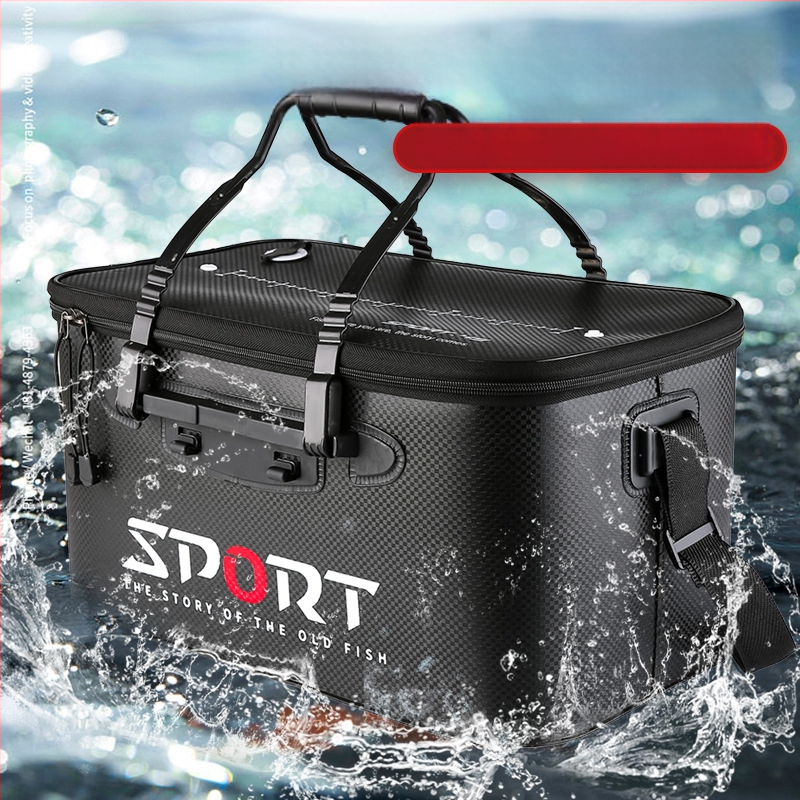 Saliekams EVA spainis dzīvajām zivīm ar 3D rakstu un noslēgumu