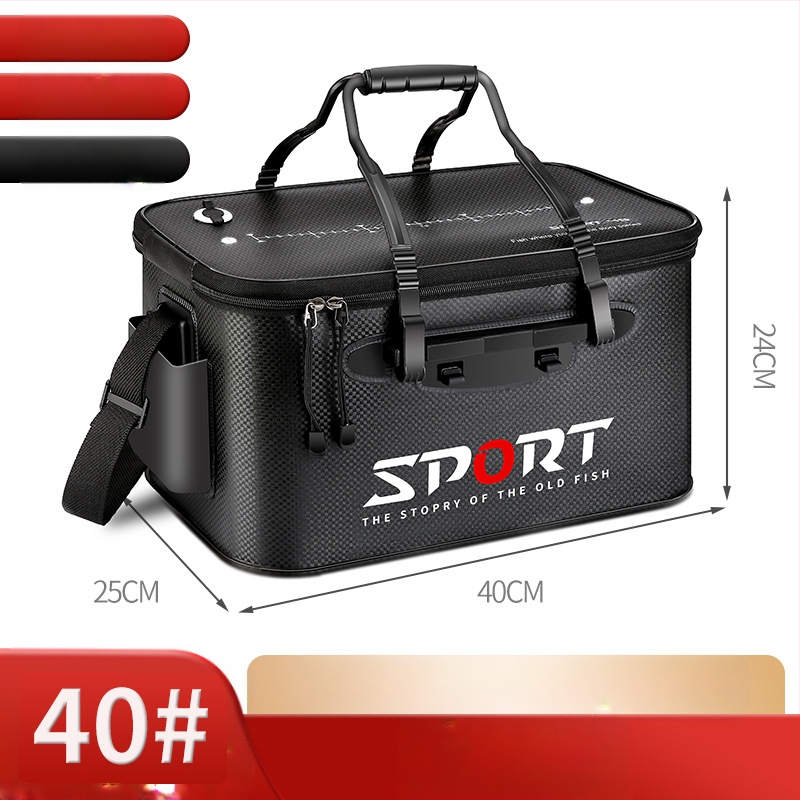 Saliekams EVA spainis dzīvajām zivīm ar 3D rakstu un noslēgumu