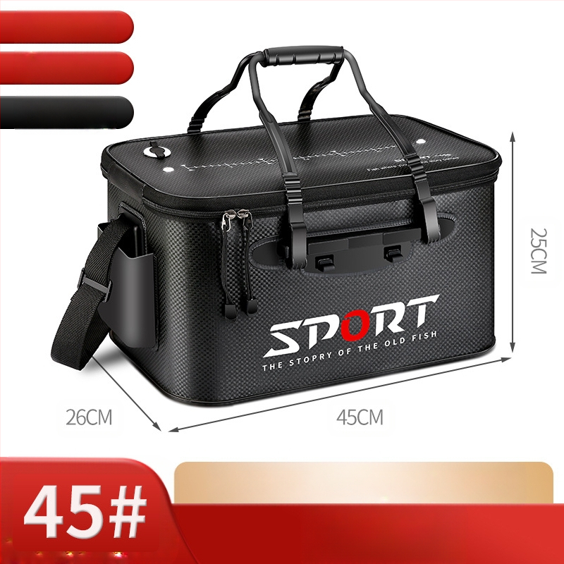 Saliekams EVA spainis dzīvajām zivīm ar 3D rakstu un noslēgumu