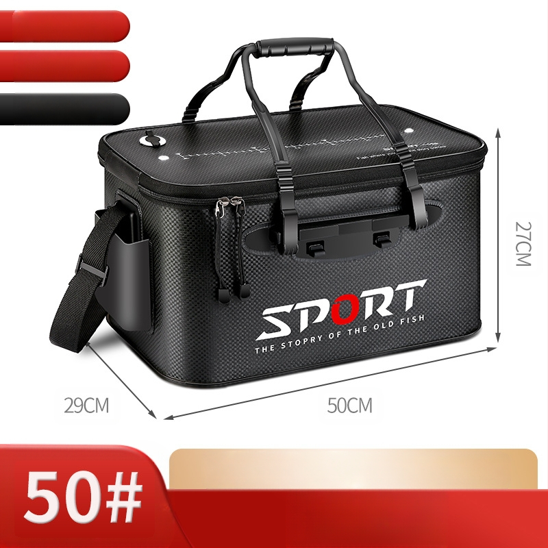 Saliekams EVA spainis dzīvajām zivīm ar 3D rakstu un noslēgumu