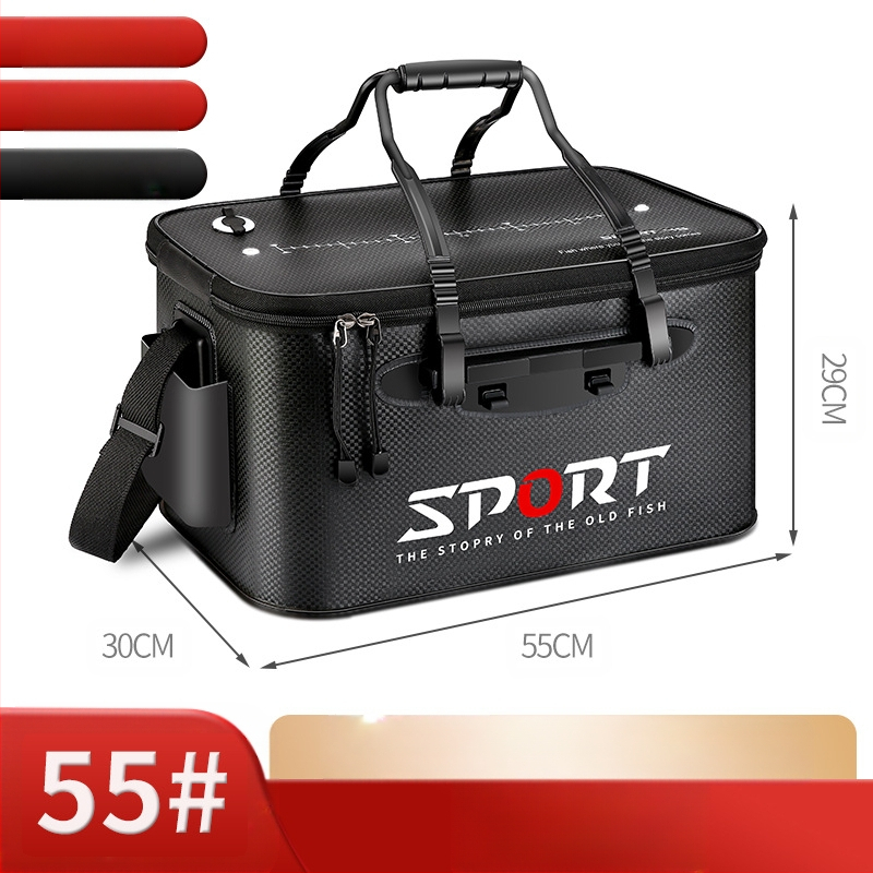 Saliekams EVA spainis dzīvajām zivīm ar 3D rakstu un noslēgumu