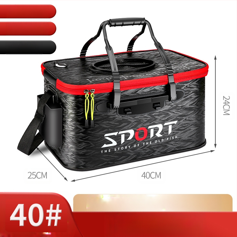 Saliekams EVA spainis dzīvajām zivīm ar 3D rakstu un noslēgumu