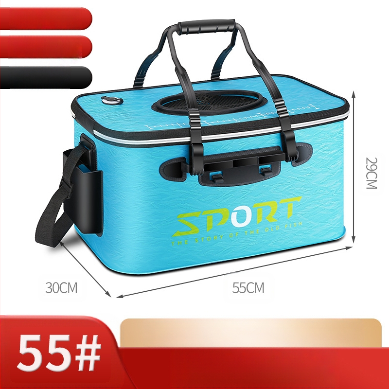 Saliekams EVA spainis dzīvajām zivīm ar 3D rakstu un noslēgumu