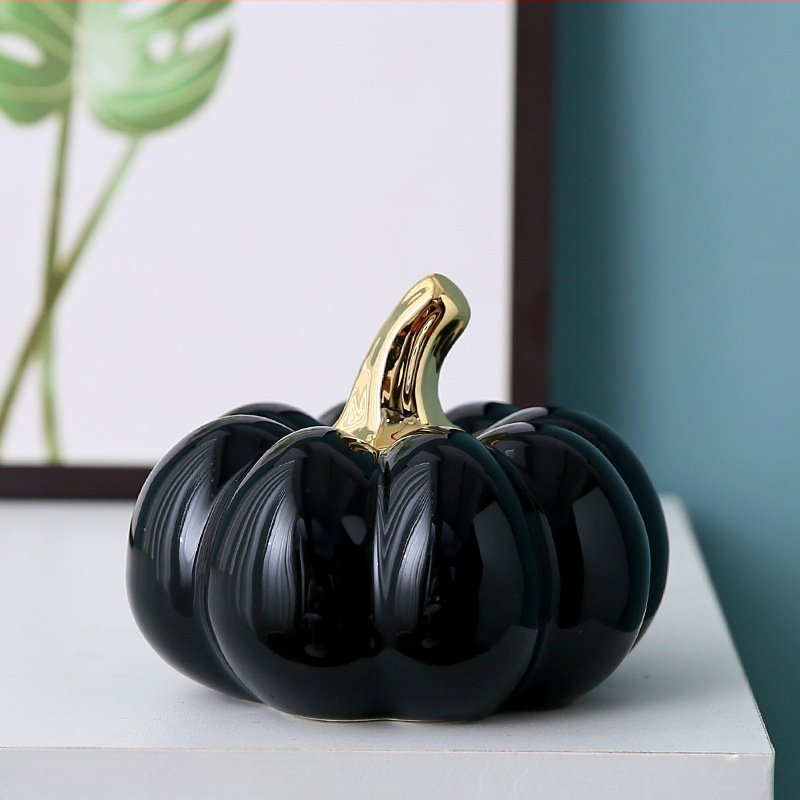 Κεραμικό διακοσμητικό κολοκύθας – πορσελάνη, κινέζικού στυλ, IP εξουσιοδότηση, εορταστικός διακοσμός