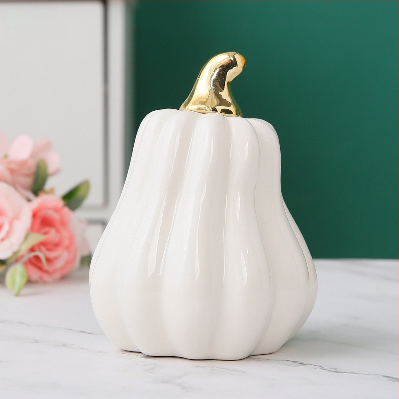 Κεραμικό διακοσμητικό κολοκύθας – πορσελάνη, κινέζικού στυλ, IP εξουσιοδότηση, εορταστικός διακοσμός