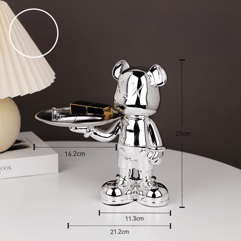 Κεραμική φιγούρα ζώου για οικιακή διακόσμηση, στυλ light luxury, επιτραπέζιο γλυπτό για έπιπλο τηλεόρασης και σαλόνι