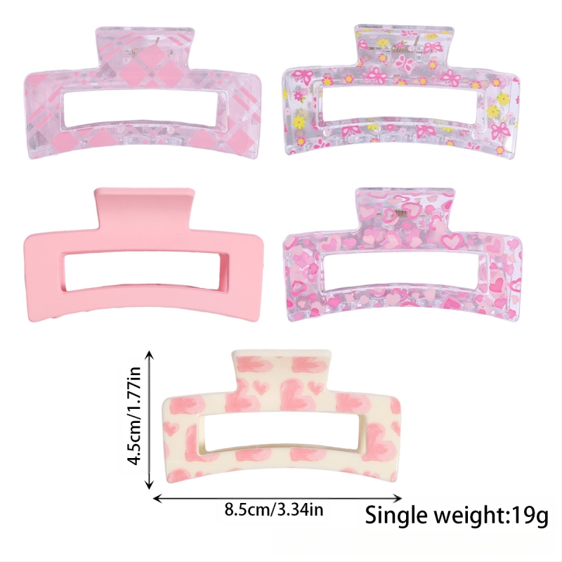 Širdies atspaudo plaukų segtukas, blokinis saldus stilius, rankų darbo, gripper tipo segtukas, galvos aksesuaras (Medžiaga: 33815501; Stilius: Block, Sweet; Apdirbimas: Rankų darbas; Segtuko tipas: Gripper; Kategorija: Galvos aksesuaras)