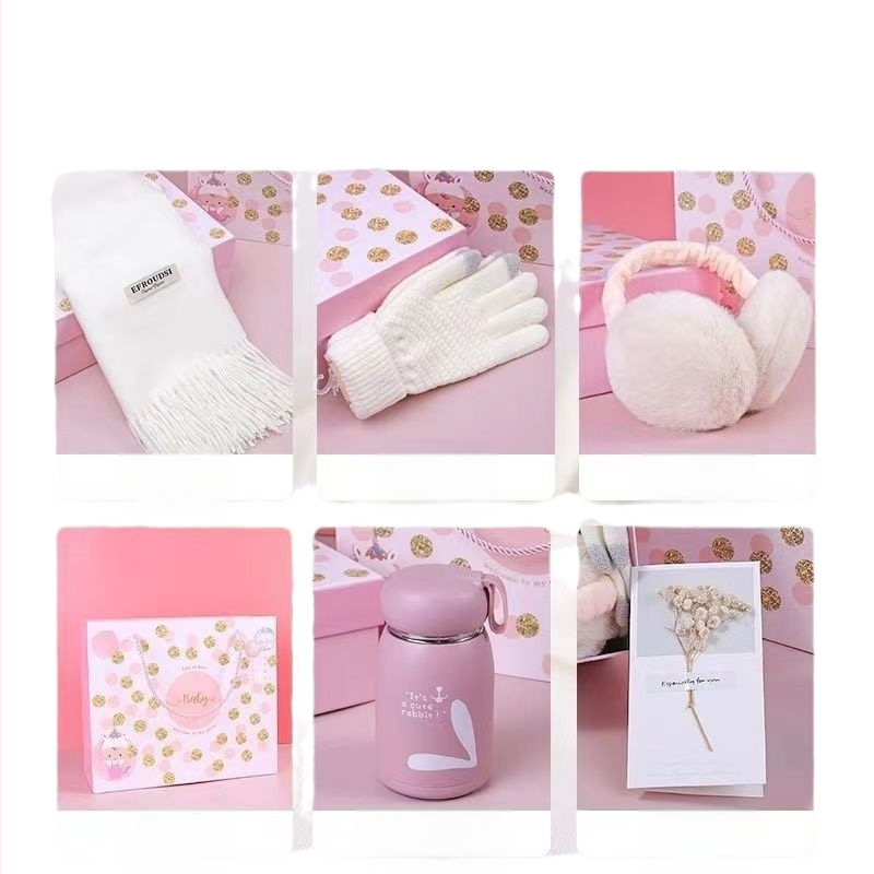 Коледен практичен шал като подарък за двойки, приятели и колеги; подходящ за рождени дни и партита; личен подарък.