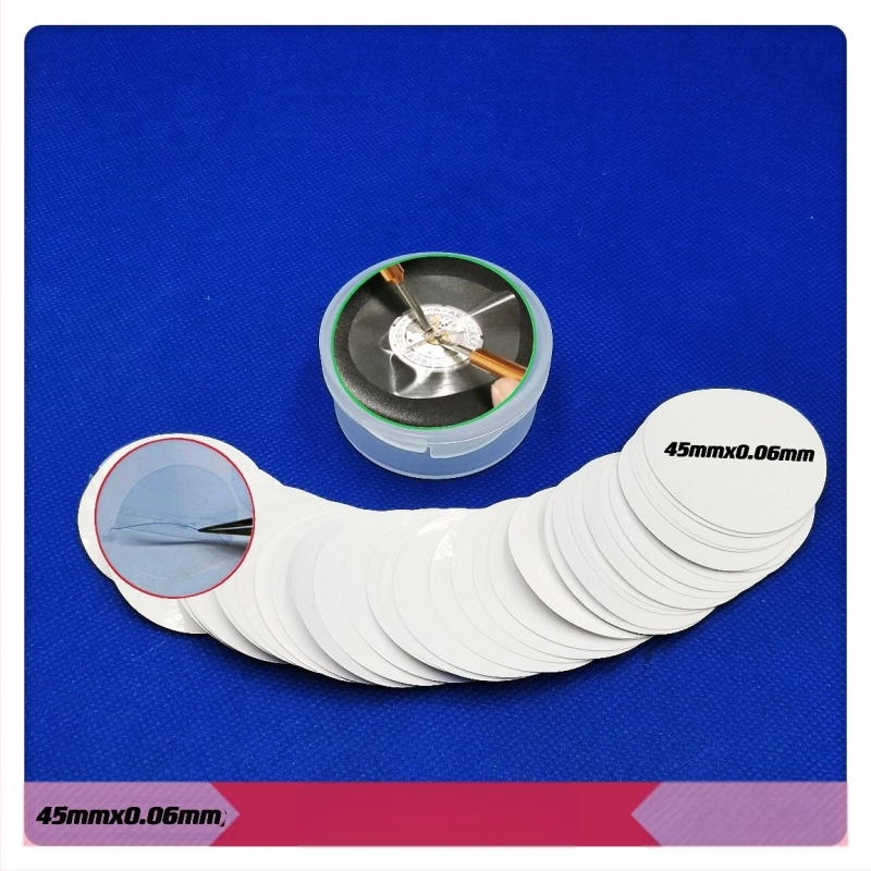 Zilan Φιλμ Προστασίας Ακίδας Ρολογιού, Σετ 50 Τεμαχίων από Πλαστικό για Εργαλείο Επισκευής Ρολογιών, Καθαρό Βάρος 0,028