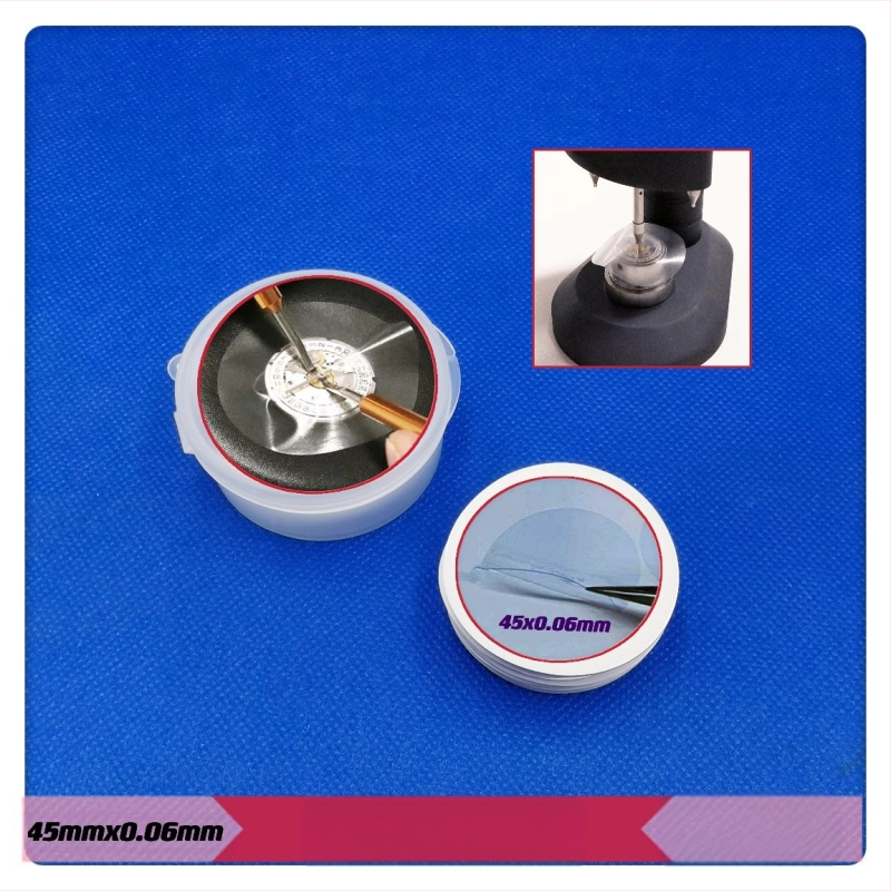 Zilan Φιλμ Προστασίας Ακίδας Ρολογιού, Σετ 50 Τεμαχίων από Πλαστικό για Εργαλείο Επισκευής Ρολογιών, Καθαρό Βάρος 0,028