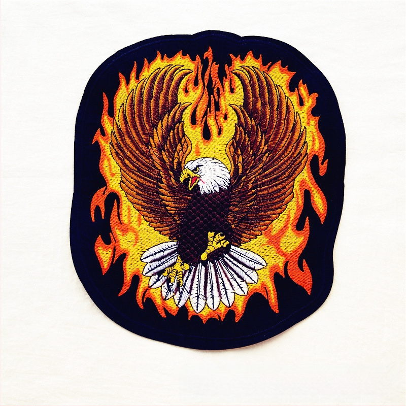 Κέντημα – Μεγάλο πολύχρωμο cartoon μοτίβο σε φελτ, κατάλληλο για παλτό, γυναικείες ενδύσεις, πουλόβερ, τσάντες και οικιακό ύφασμα | Μάρκα Beautiful