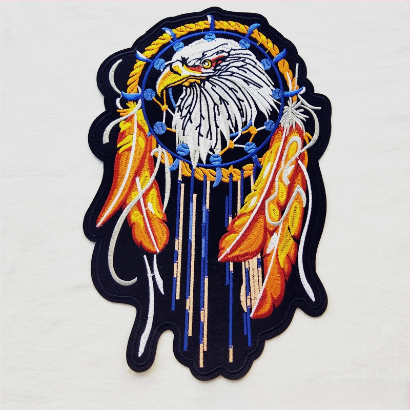 Κέντημα – Μεγάλο πολύχρωμο cartoon μοτίβο σε φελτ, κατάλληλο για παλτό, γυναικείες ενδύσεις, πουλόβερ, τσάντες και οικιακό ύφασμα | Μάρκα Beautiful