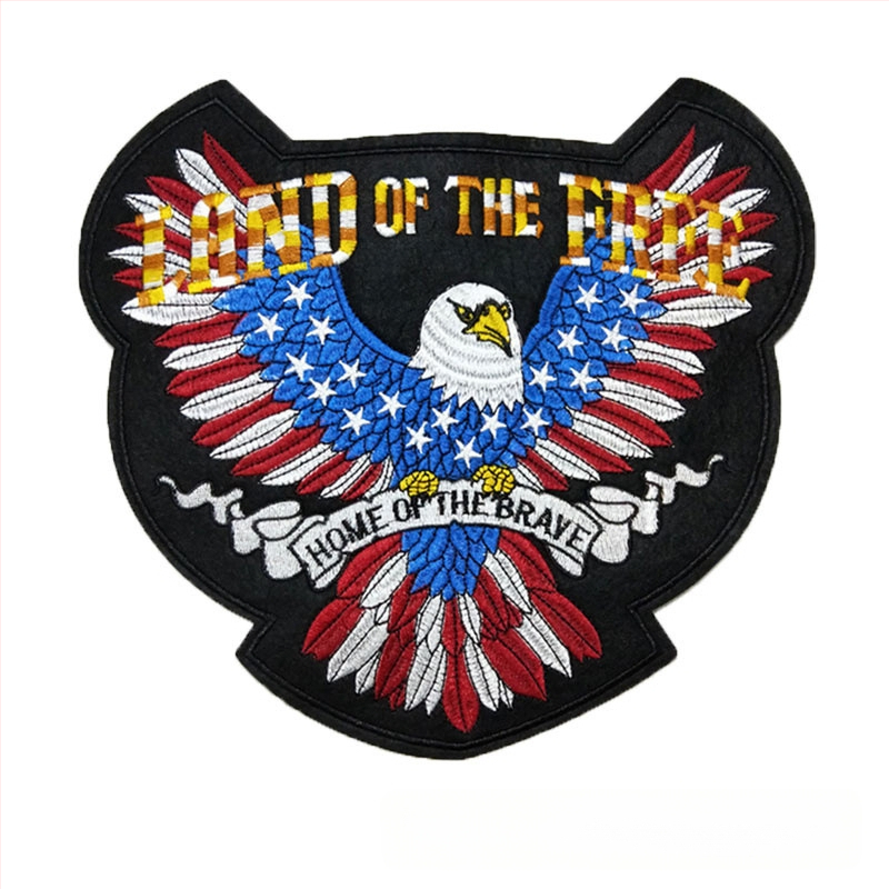 Κέντημα – Μεγάλο πολύχρωμο cartoon μοτίβο σε φελτ, κατάλληλο για παλτό, γυναικείες ενδύσεις, πουλόβερ, τσάντες και οικιακό ύφασμα | Μάρκα Beautiful