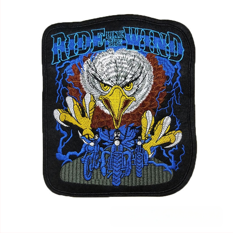 Κέντημα – Μεγάλο πολύχρωμο cartoon μοτίβο σε φελτ, κατάλληλο για παλτό, γυναικείες ενδύσεις, πουλόβερ, τσάντες και οικιακό ύφασμα | Μάρκα Beautiful