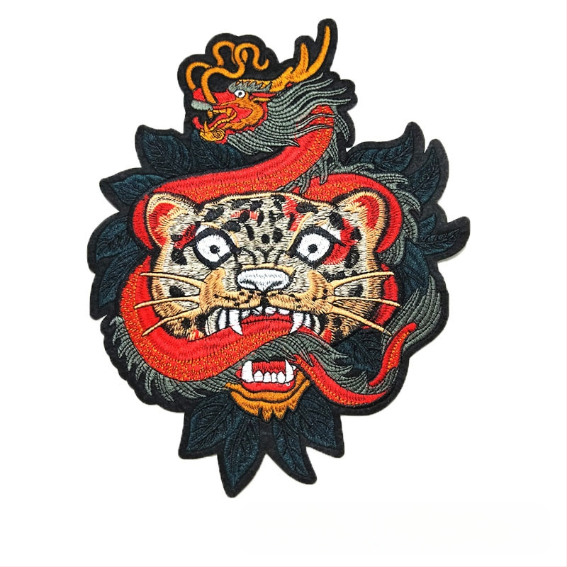 Κέντημα – Μεγάλο πολύχρωμο cartoon μοτίβο σε φελτ, κατάλληλο για παλτό, γυναικείες ενδύσεις, πουλόβερ, τσάντες και οικιακό ύφασμα | Μάρκα Beautiful