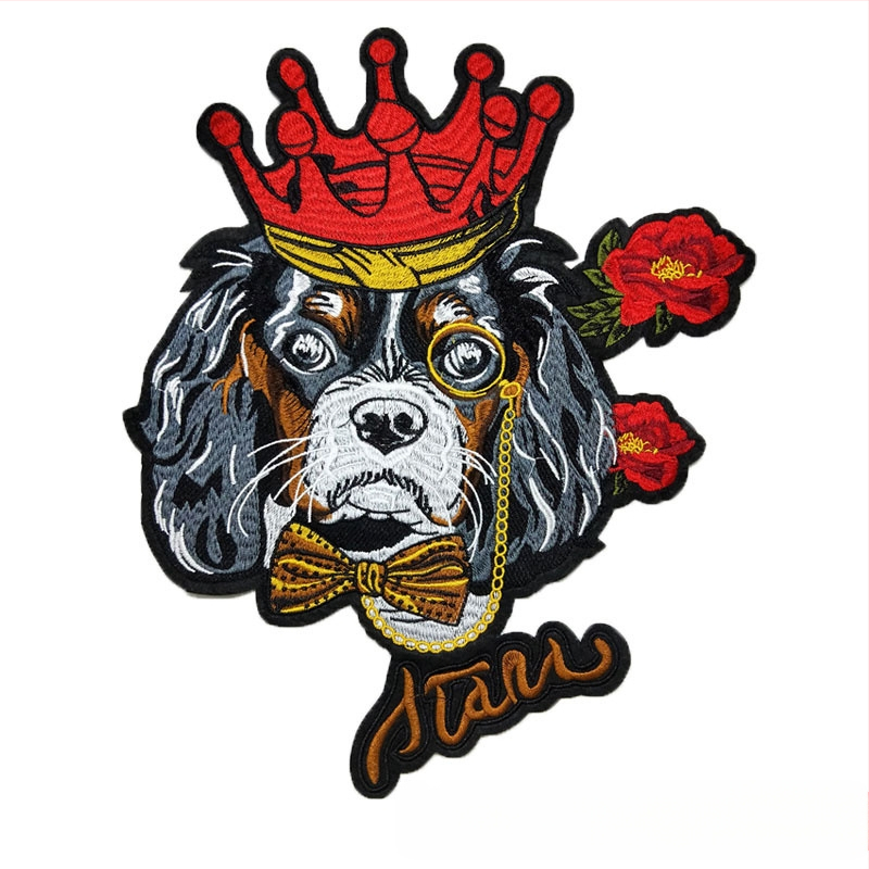 Κέντημα – Μεγάλο πολύχρωμο cartoon μοτίβο σε φελτ, κατάλληλο για παλτό, γυναικείες ενδύσεις, πουλόβερ, τσάντες και οικιακό ύφασμα | Μάρκα Beautiful