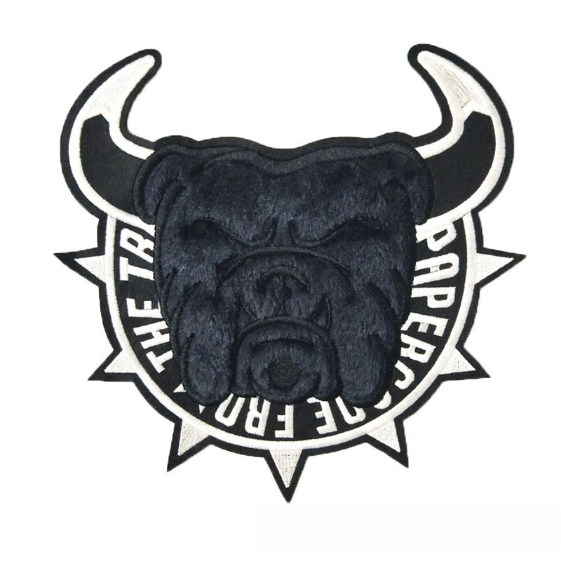 Κέντημα – Μεγάλο πολύχρωμο cartoon μοτίβο σε φελτ, κατάλληλο για παλτό, γυναικείες ενδύσεις, πουλόβερ, τσάντες και οικιακό ύφασμα | Μάρκα Beautiful