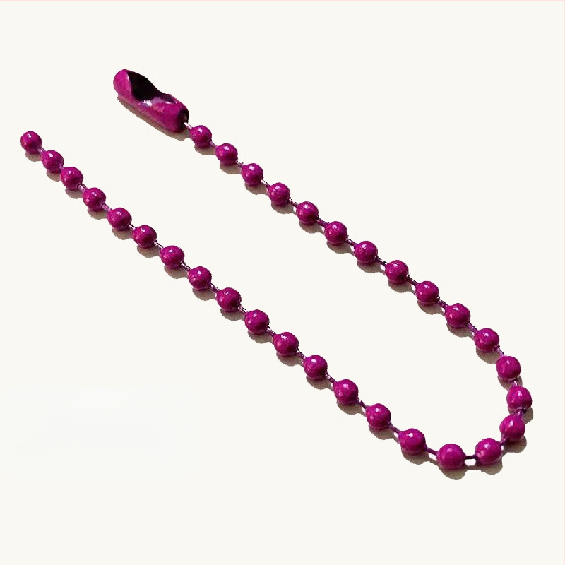 Метална висулка от топчеста верига с покритие от изпичана боя, персонализируема, Puppet Hardware, произход Wenzhou