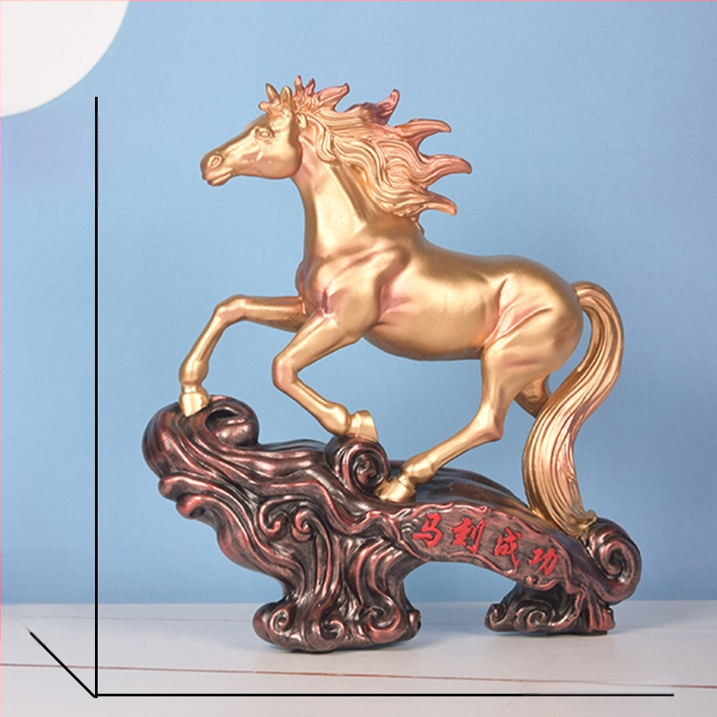 Hobusefiguur – moodne hiina stiil, resiin, käsitöö, sünnipäevakingitus