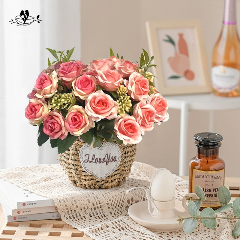 Τεχνητά Τριαντάφυλλα – Μεταξωτά λουλούδια, Χειροποίητα, Nordic Σειρά, Συσκευασία 960 τεμάχια