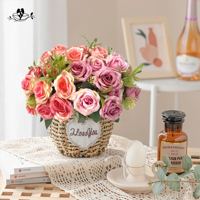 Τεχνητά Τριαντάφυλλα – Μεταξωτά λουλούδια, Χειροποίητα, Nordic Σειρά, Συσκευασία 960 τεμάχια