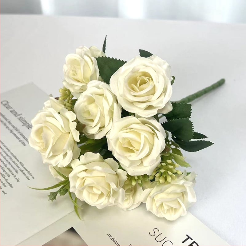 Τεχνητά Τριαντάφυλλα – Μεταξωτά λουλούδια, Χειροποίητα, Nordic Σειρά, Συσκευασία 960 τεμάχια