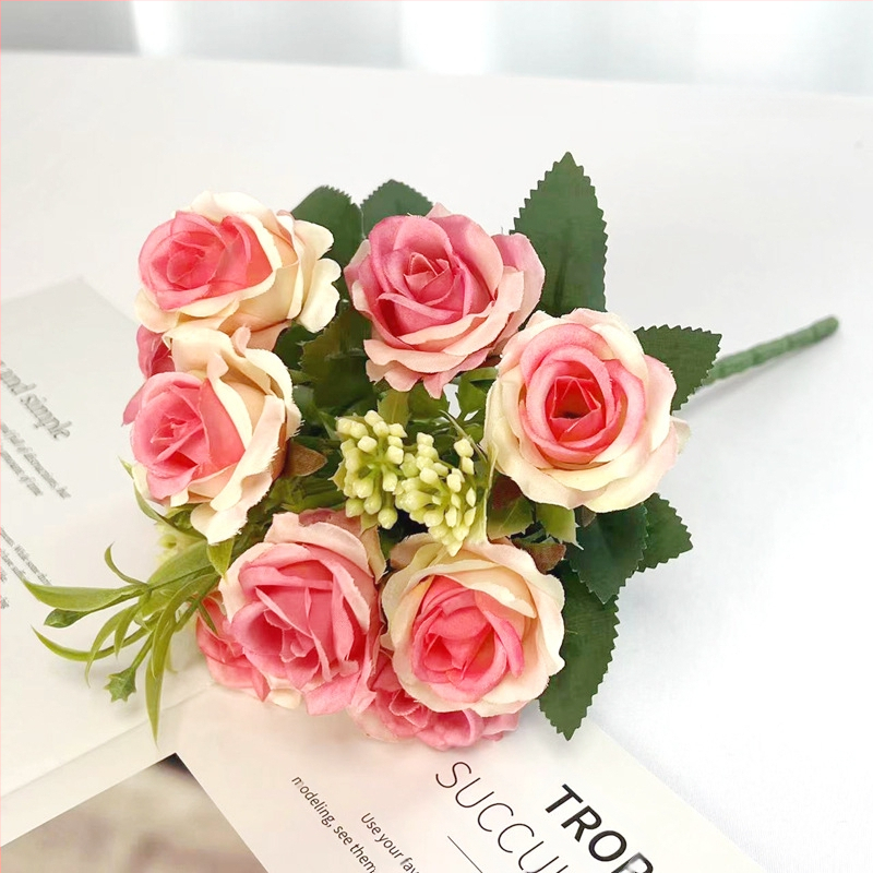 Τεχνητά Τριαντάφυλλα – Μεταξωτά λουλούδια, Χειροποίητα, Nordic Σειρά, Συσκευασία 960 τεμάχια