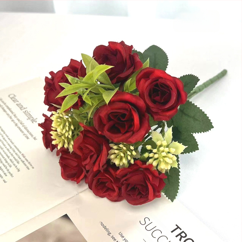 Τεχνητά Τριαντάφυλλα – Μεταξωτά λουλούδια, Χειροποίητα, Nordic Σειρά, Συσκευασία 960 τεμάχια