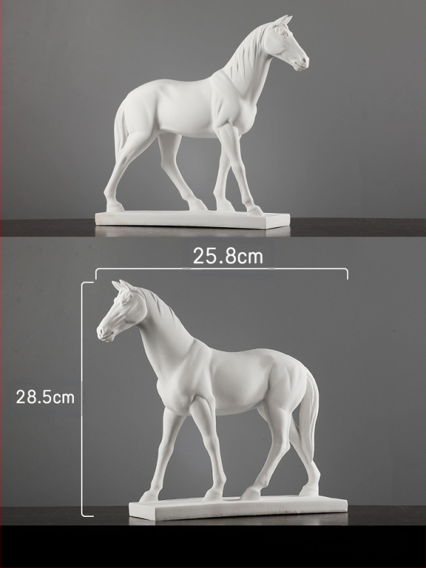 Ornament zebra în stil nordic pentru decorul sufrageriei, rekvizit pentru vitrină, sculptură vintage din rășină sintetică