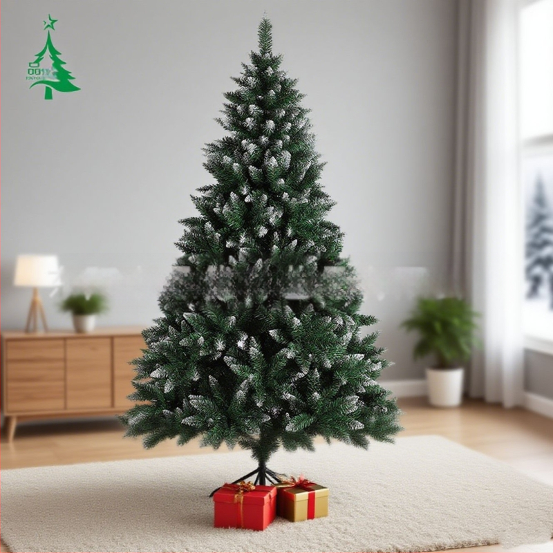 Stalo Kalėdinė eglutė dekoracijoms; medžiaga: ekologiškas PVC ir korozijai atsparus geležis; pakuotė: vienkartinė kartono dėžė; ženklas: Pinyou