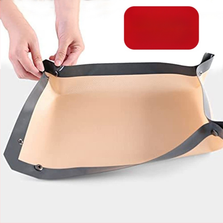 Silikoninis kepimo kilimėlis su mygtukais, kvadratinės formos, logotipo spaudos galimybė