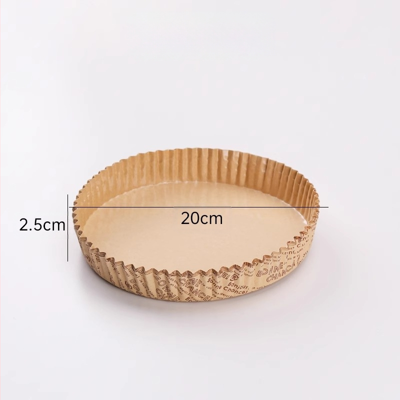 Kepimo popieriaus su laminuota danga ir aliejui atspari apačia – iš neapdoroto medienos pluošto, tinkama picai, tortams ir duonai, prekinis ženklas Giant Cat