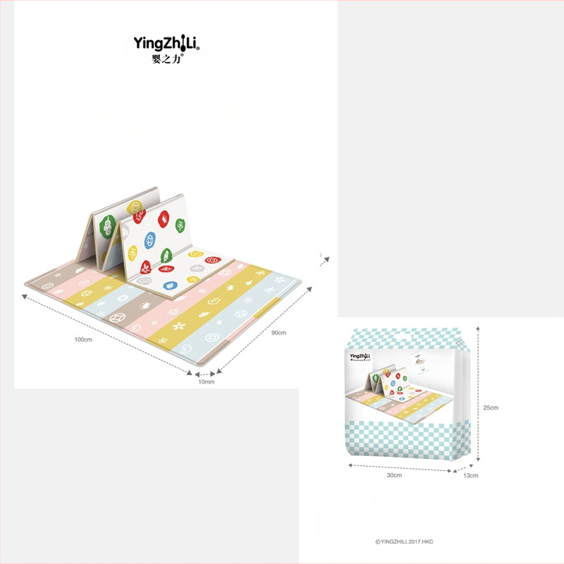 Bērnu rāpošanas mats - biezs, viendabīgs EVA putu paklājs, spēļu grīdas mats 0–3 gadiem (rāpošanas apmācība)