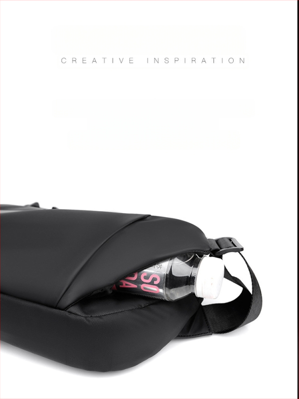 Ανδρική τσάντα στήθους Elgent — αστικός μινιμαλισμός, ύφασμα Oxford, αντίσταση στη φθορά