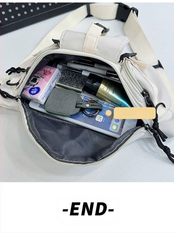 Krusta soma ar lielu ietilpību, neitrāls stils; materiāls: Oxford audums; atvērums: rāvējslēdzējs; ārējā 3D kabata; kods ZTN6012