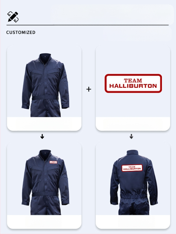 Ανδρικές ολόσωμες φόρμες εργασίας, 100% πολυεστέρας, απομάκρυνση υγρασίας, για εργοστάσιο, άνοιξη–φθινόπωρο