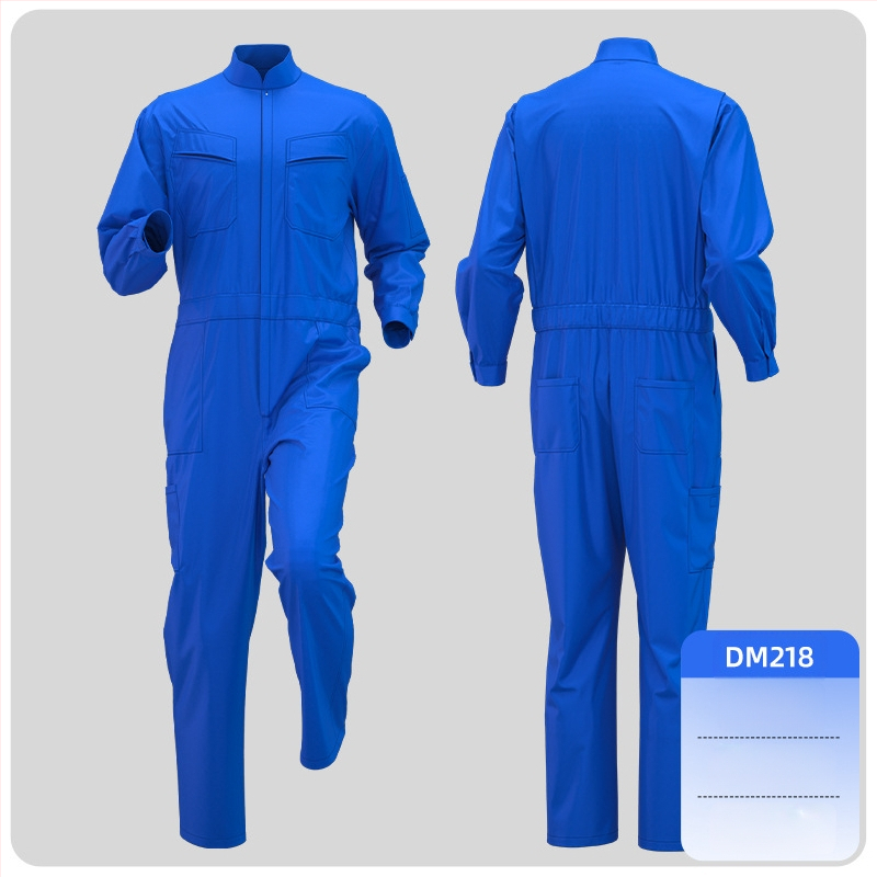 Ανδρικές ολόσωμες φόρμες εργασίας, 100% πολυεστέρας, απομάκρυνση υγρασίας, για εργοστάσιο, άνοιξη–φθινόπωρο