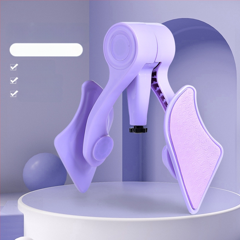 Hundred Steps Кегел тренажор за тазово дъно с клип за бедро – упражнения за тазово дъно и тазобедрени, йога помагало