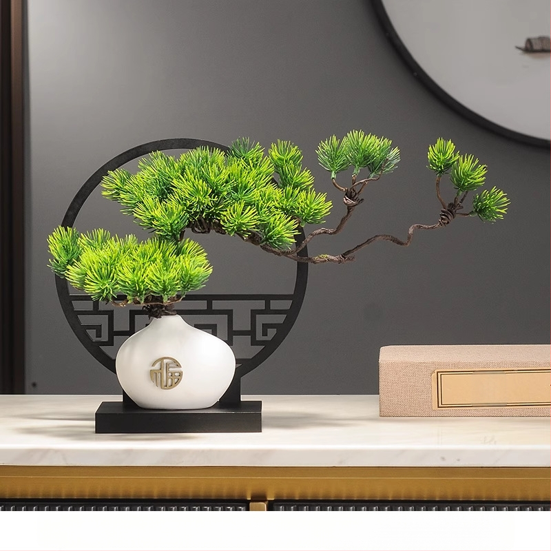 Κεραμικό διακοσμητικό για το σαλόνι – διακόσμηση για ντουλάπι τηλεόρασης, Νέο κινεζικό στυλ, μάρκα Era of trillium