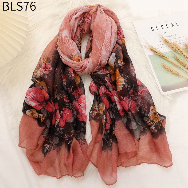 Šalikas iš Bali siūlų, paprastas audinys, šilta visoms sezonoms, ilgas šalikas, literatūros ir meno retro stilius