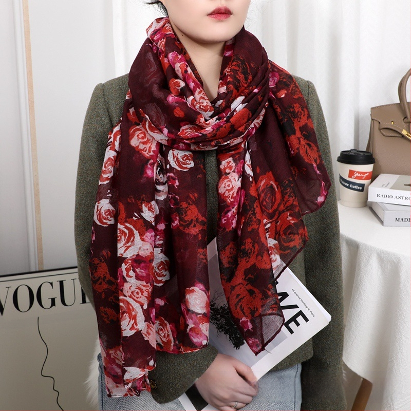 Šalikas iš Bali siūlų, švelnus odai, šilta žiemai, paprastas mezgimas, elegantiškas ir universalus stilius