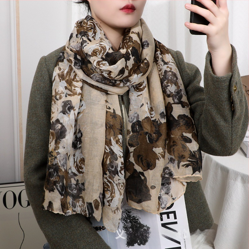 Šalikas iš Bali siūlų, švelnus odai, šilta žiemai, paprastas mezgimas, elegantiškas ir universalus stilius