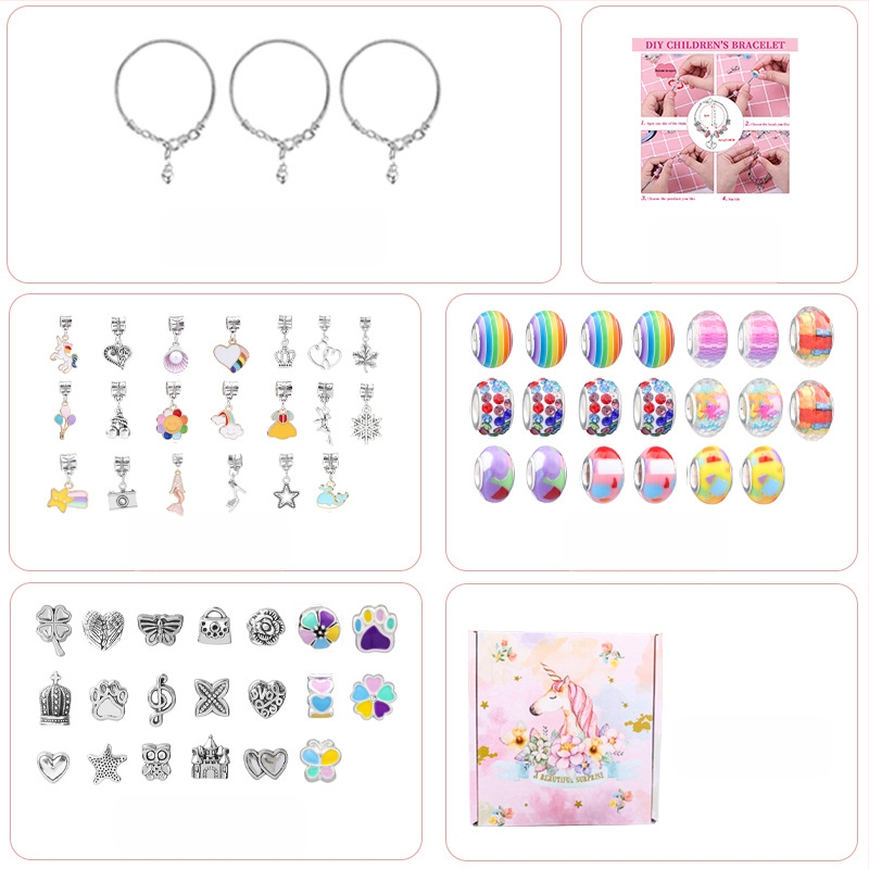 Vaikų apyrankių rinkinys – lydinys, elektroplatinavimas, HOMHUL/Heng Mei Huang TZ-04