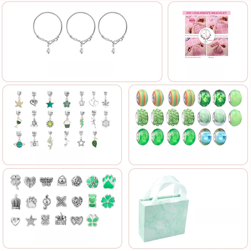 Vaikų apyrankių rinkinys – lydinys, elektroplatinavimas, HOMHUL/Heng Mei Huang TZ-04